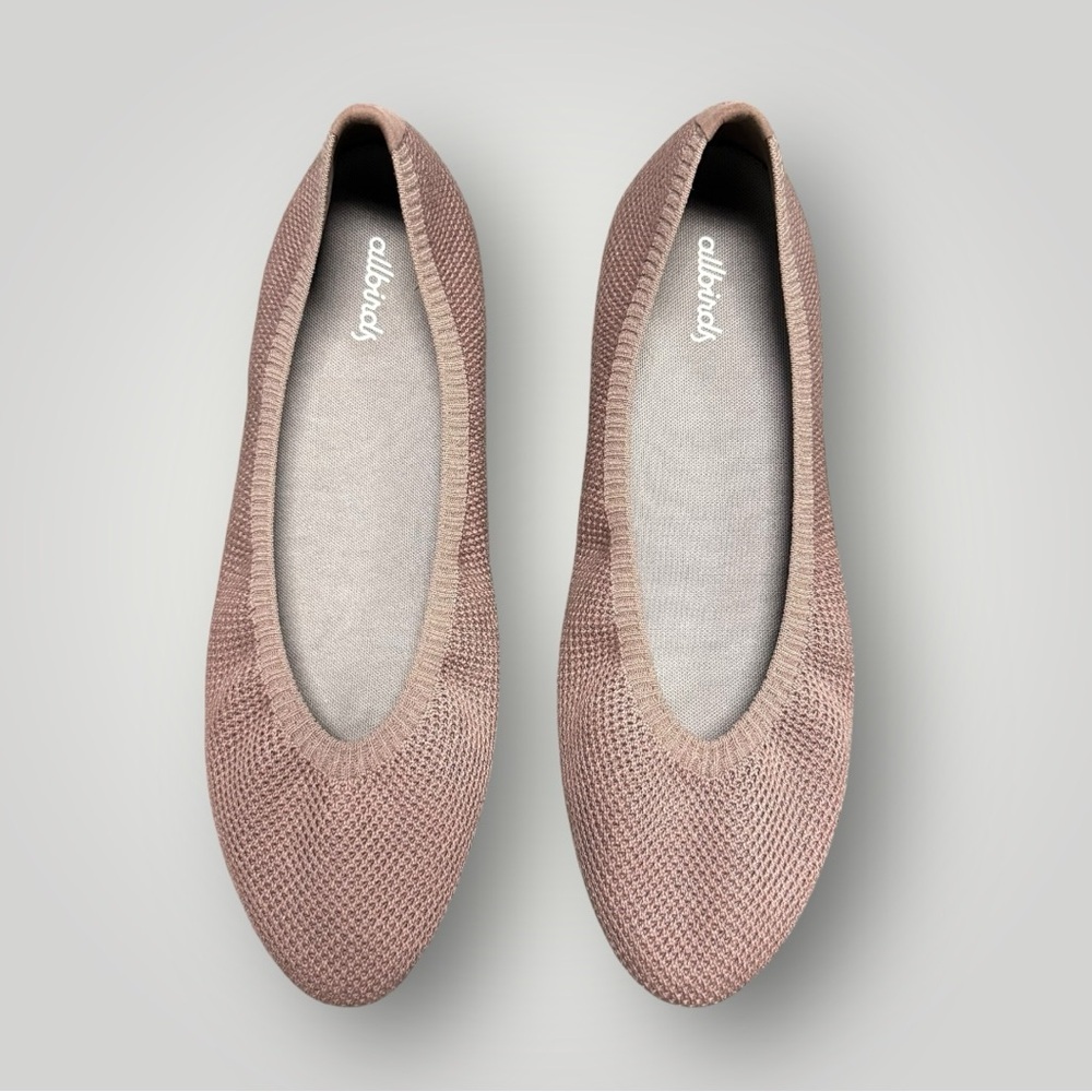 ALLBIRDS TREE BREEZERS KNITTED  BALLET FLATS SIZE‎ 9